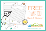 FREE Printable Thank You Cards for kids