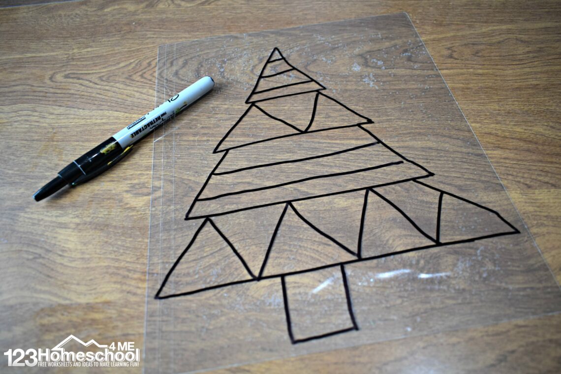 EASY Sharpie Christmas Suncatchers Craft