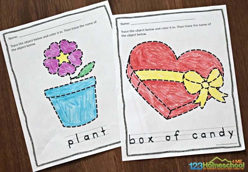 Absolutely free Valentines Working day Tracing Worksheets 123 Homeschool 4 Me image relating to Free Printable Valentine Worksheets titled Free of charge Valentines Working day Tracing Worksheets 123 Homeschool 4 Me