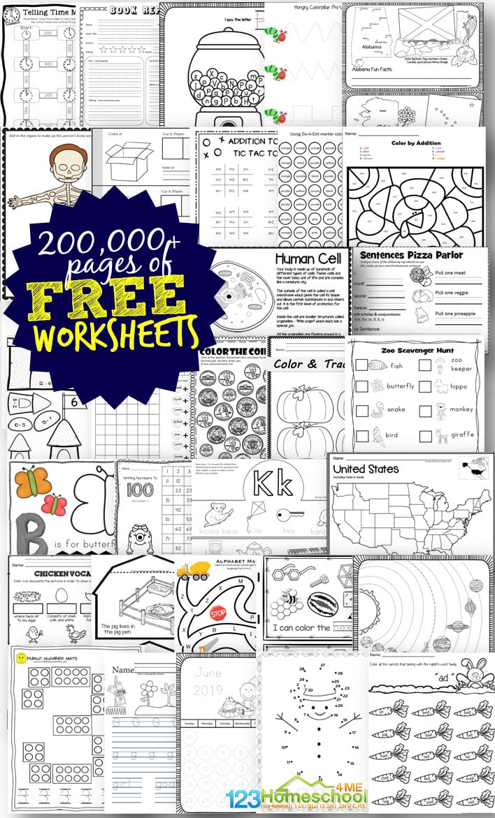 Homeschool Charts Free Printables