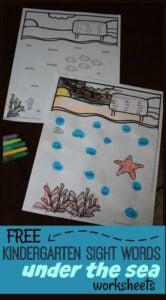 🐙 Under the Sea Word Searches