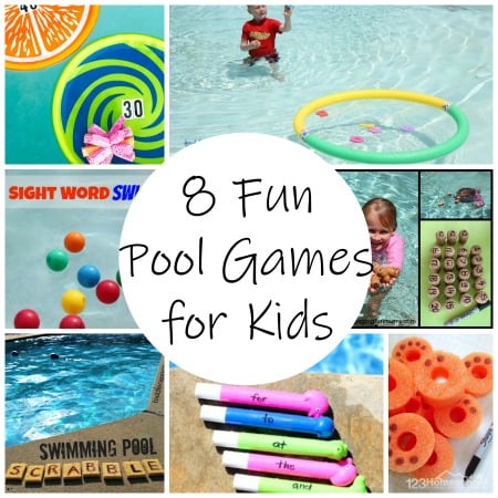 8 Fun Pool Games for Kids