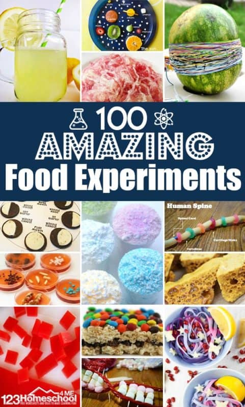 100 Amazing Food experiments for summer science with kids