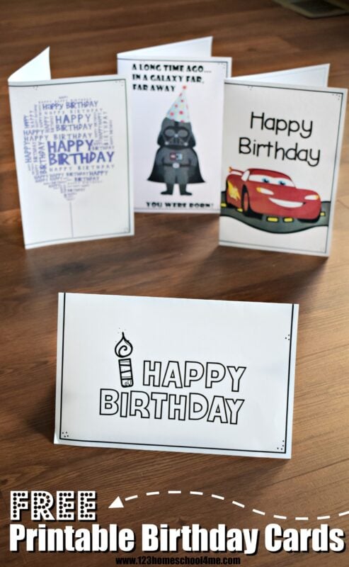 Free Printable Birthday Cards