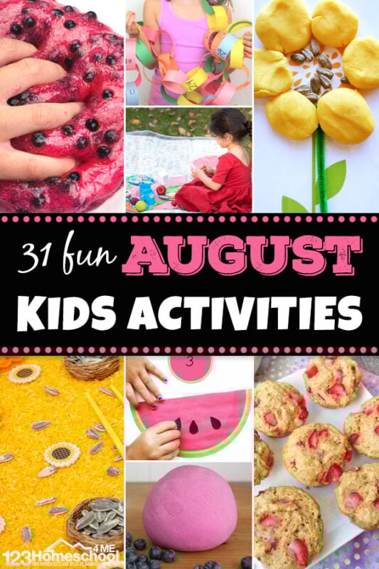 August themes for toddlers