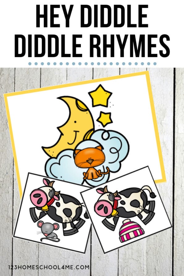 FREE Hey Diddle Diddle Printable Rhyming Activities free-hey-diddle-diddle-printable-rhyming-activities
