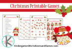 Christmas Printable Games for kids