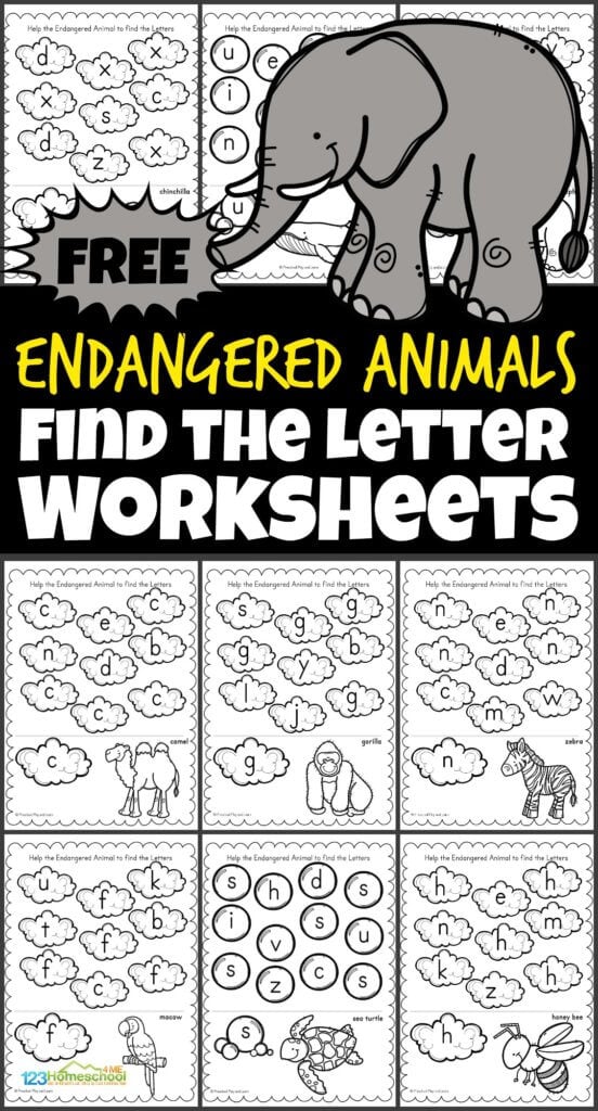 100+ FREE Animals Printables, Worksheets, and Activities for Kids