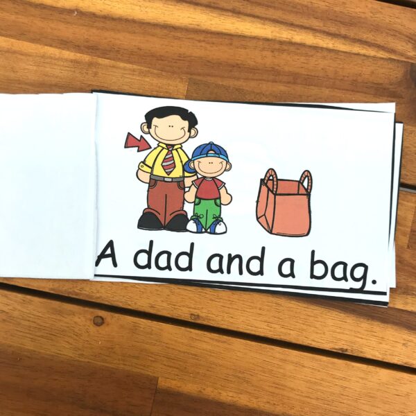 FREE Printable Short a Words Emergent Reader