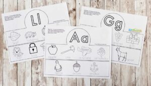 FREE Alphabet Hats