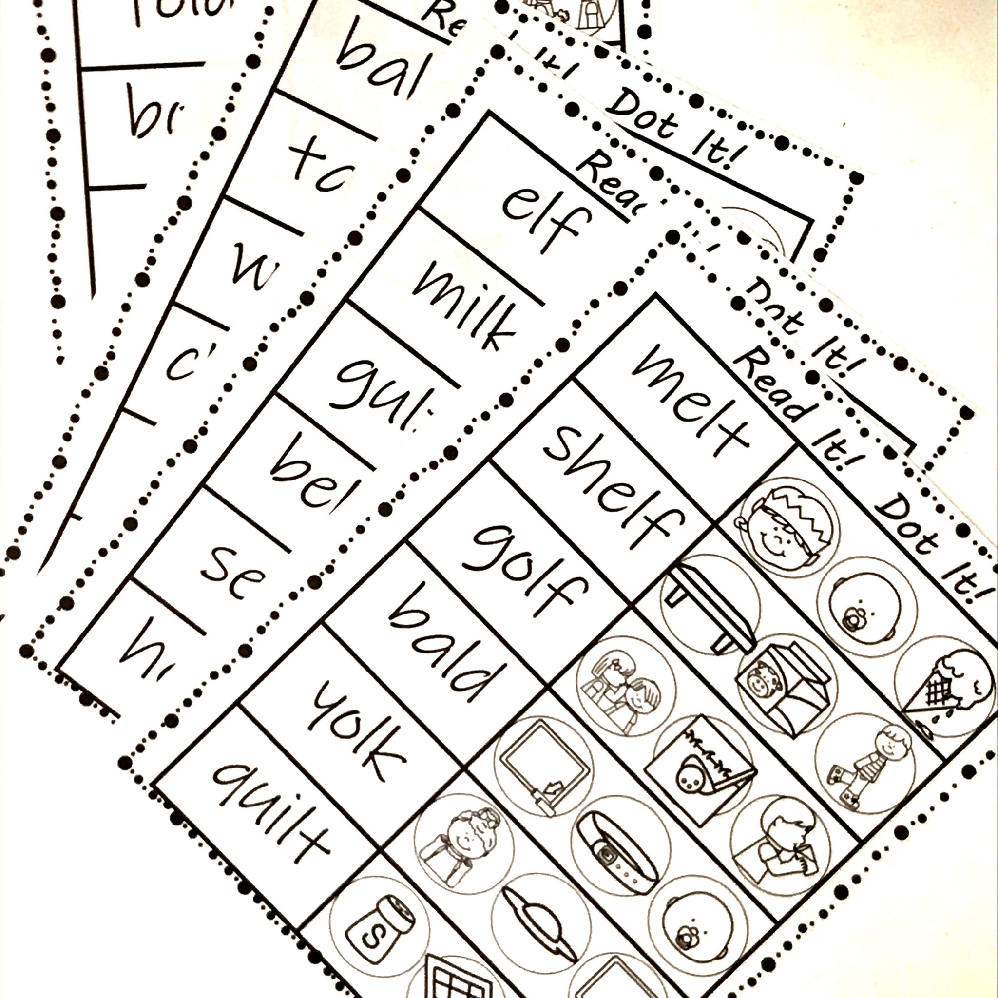 FREE Ending Blends Worksheets