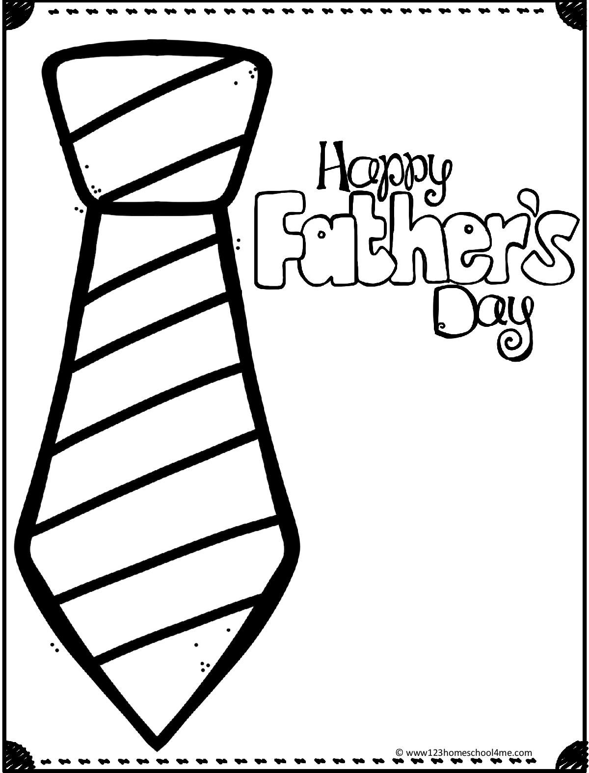 free fathers day coloring pages