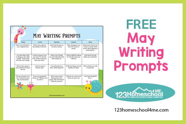 Get ready for a spring of creativity with our free May Writing Prompts, designed for elementary kids to make writing fun and inspire their imaginations—just download the printable calendar and start writing!
