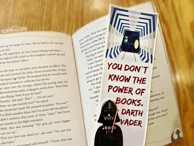 free printable star wars bookmarks