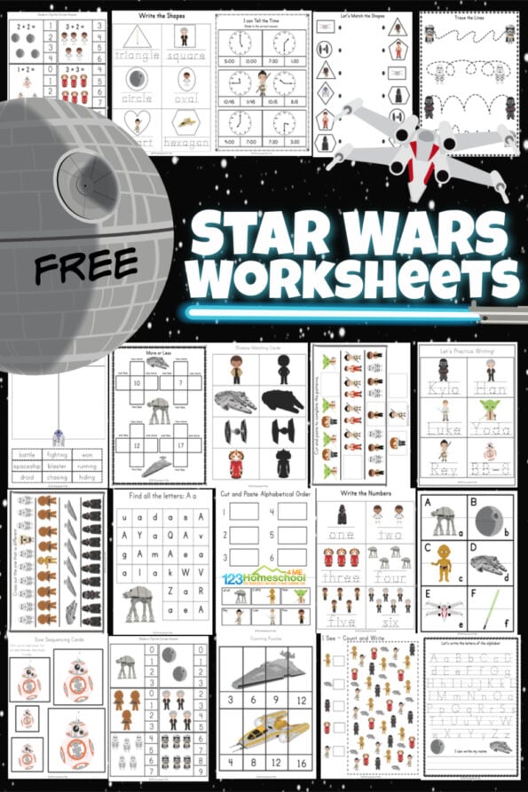 Free Printable Star Wars Calendar 20252026 for Kids