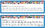 FREE Alphabet Desk Chart Line Printable