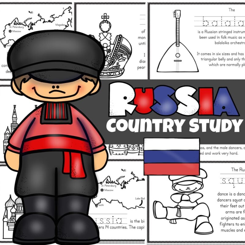 Russia Printable Books