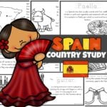 Discover the vibrant culture of Spain through a fun country study designed for kids, featuring activities like coloring and reading to learn about its traditions, landmarks, wildlife, and more!