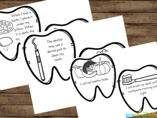 🦷 FREE Dental Health Printable Activities