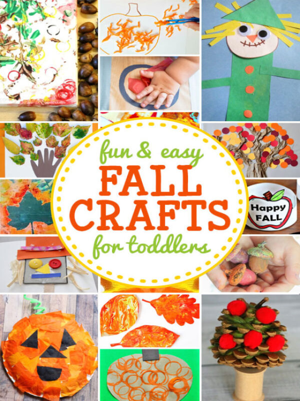 Let’s celebrate fall with these fantastic fall crafts for toddlers. These fall crafts for preschoolers are a great way to teach children about the change in seasons that happens in Autumn. We have lots of fun, easy fall projects including apple crafts for September, acorn crafts, pretty leaf crafts, cute pumpkin crafts for October, and silly scarecrow crafts too! These easy preschool fall crafts are just what you are looking for!