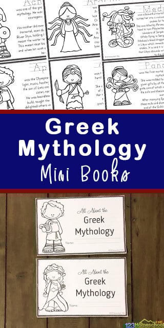 Free Greek Mythology Readers for elementary kids