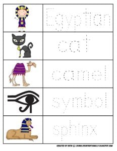 ancient egypt free printables