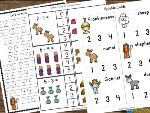 FREE Nativity Printables