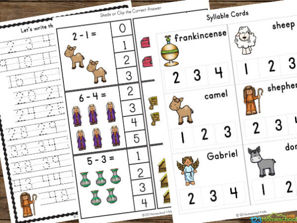 FREE Nativity Printables