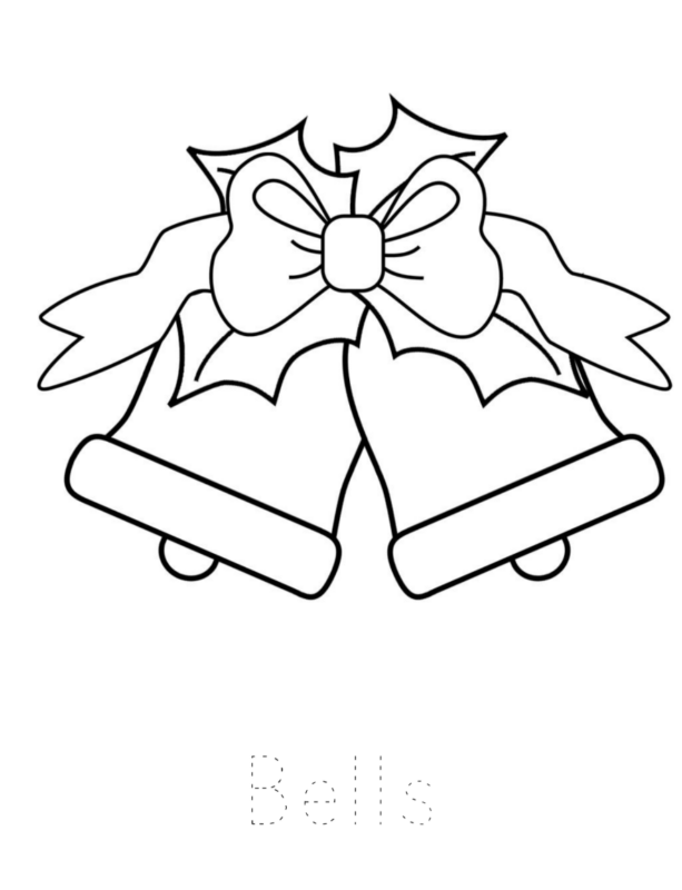 bells coloring page