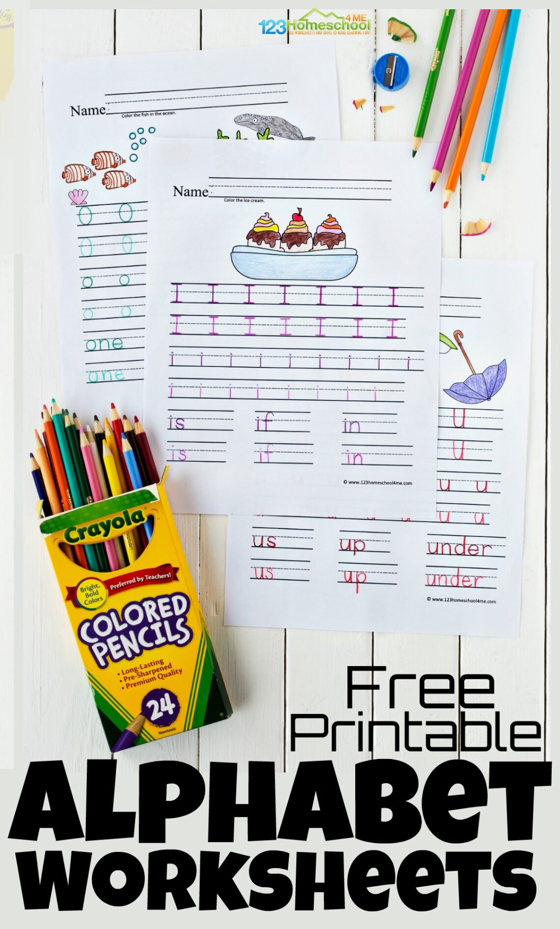 FREE Printable Counting Wheels Activity for Preschool