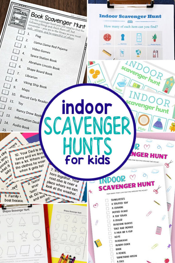 🌟 75 Super FUN Over 75 FREE Printable Scavenger Hunts for Kids