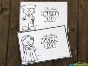 FREE Puerto Rico for Kids Printables Reader
