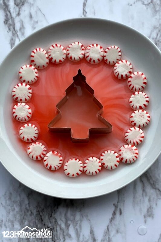 peppermint science experiment