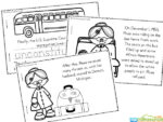 FREE Rosa Parks for Kids Printable Reader to Color and Learn