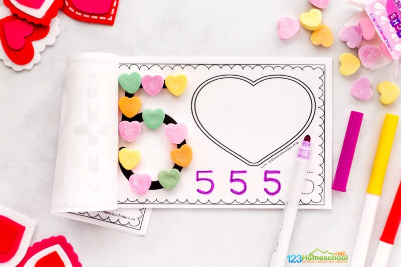 valentine&rsquo;s day activity sheets