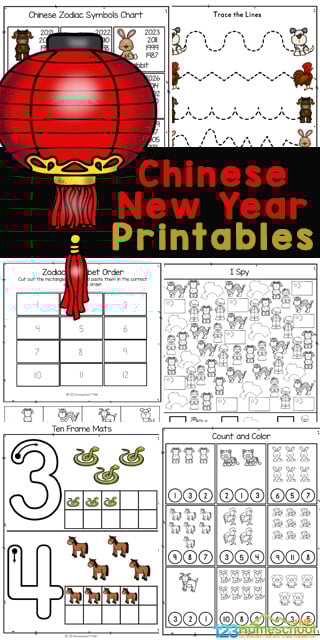 FREE Chinese New Year Worksheets