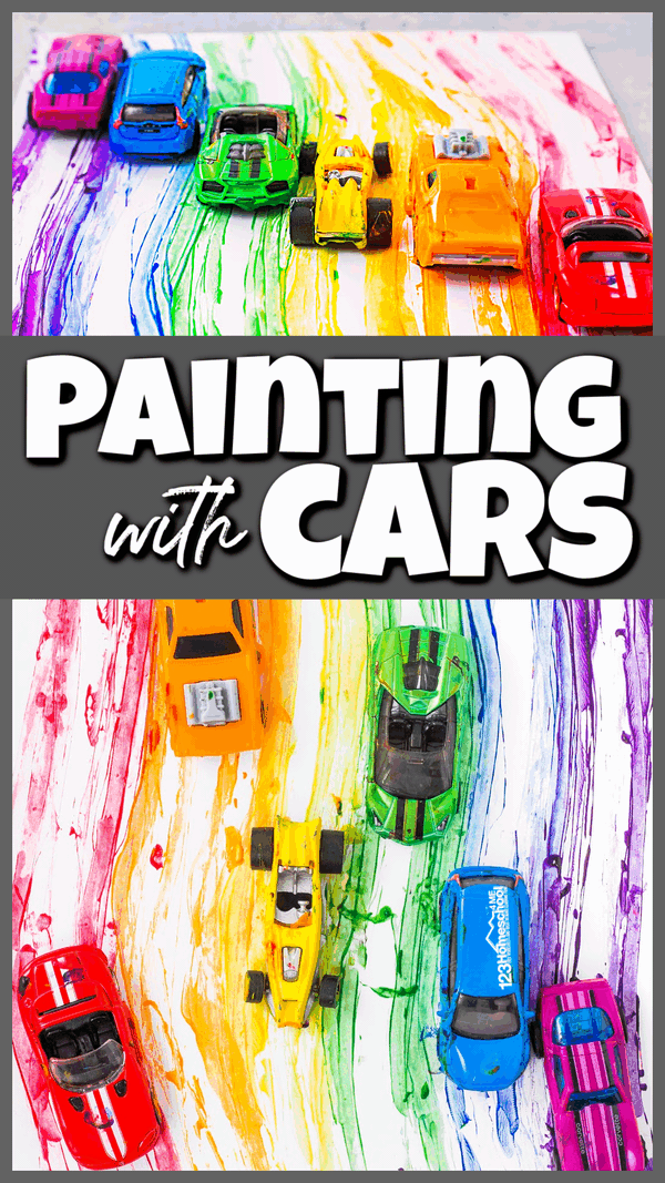 Learn the Colors with Racing Cars
