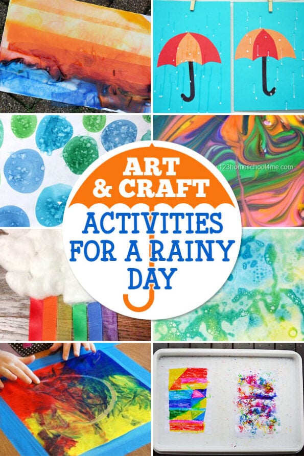 ☔ 100 Things to Do on a Rainy Day - Rainy Day Activities for Kids