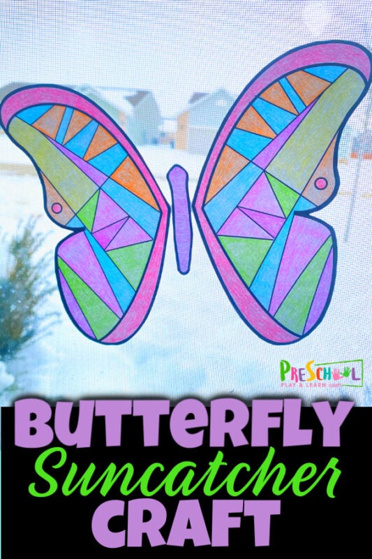 Butterfly suncatcher