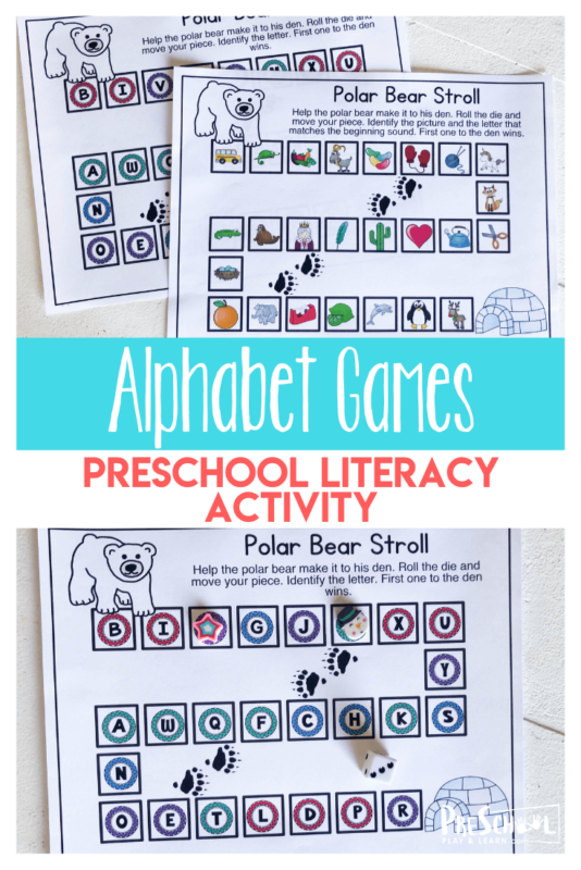 Polar Bear Alphabet Game