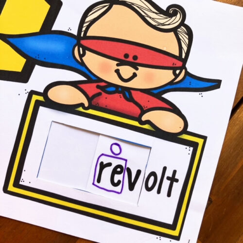 FREE Irregular Vowels Activity with Verb Sliders