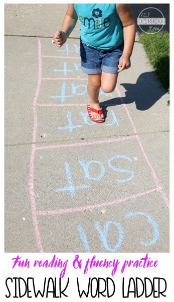 Fun List of Sidewalk Chalk Learning Activities and Game Ideas