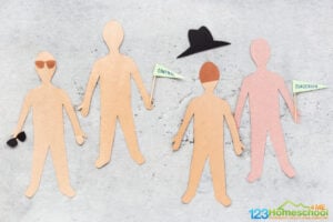 Sunscreen construction paper experiment