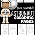 Explore the wonders of outer space with these free astronaut coloring pages designed for toddlers to first graders, featuring fun images like rockets, stars, and aliens to spark creativity and learning.