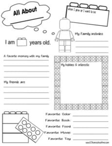 first day of school worksheet