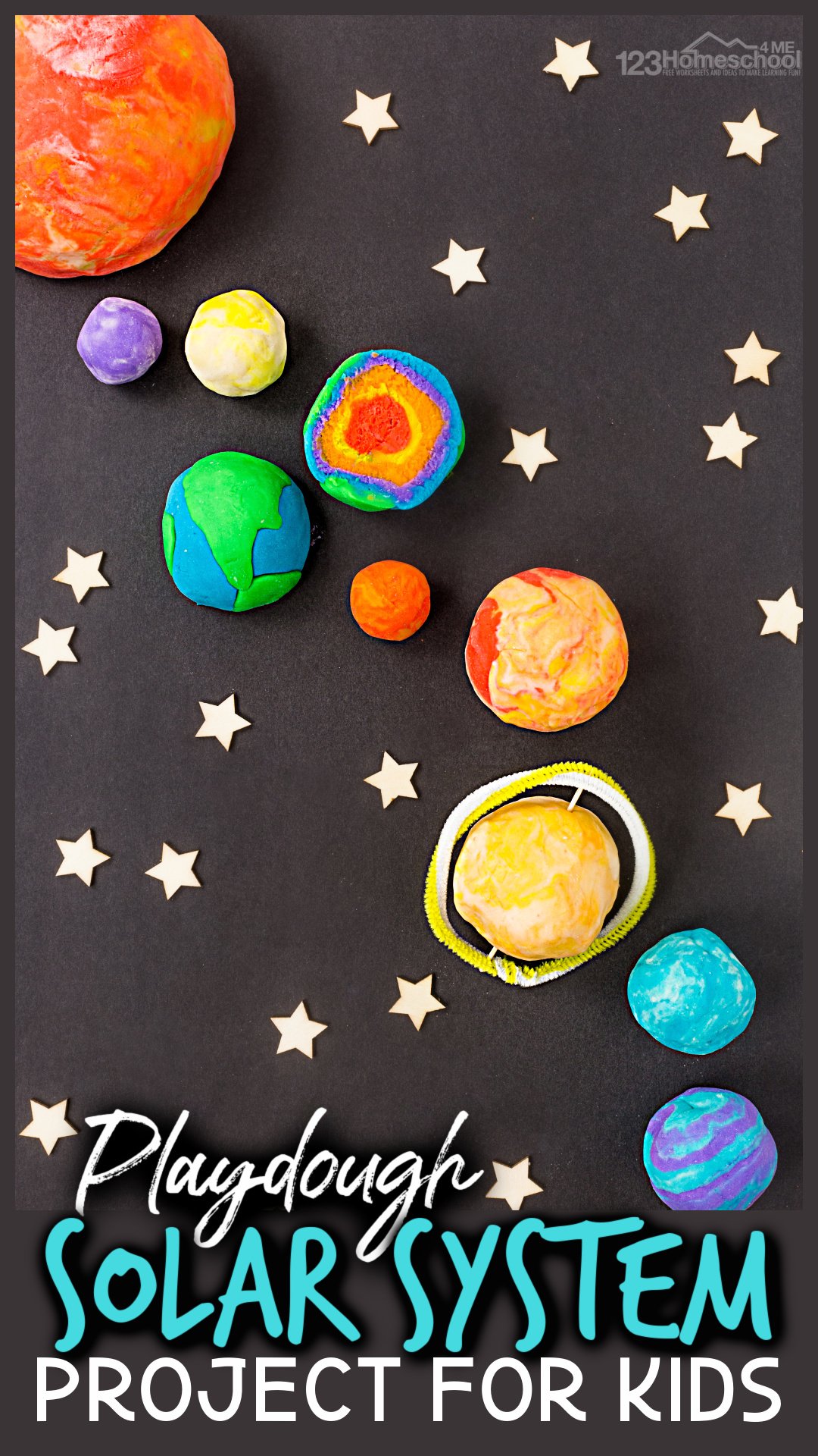 🌍🪐🌘 Solar System for Kids Lesson, Experiments, Activities, and Worksheets