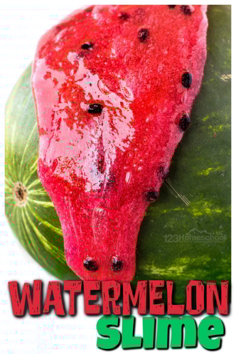 🍉 FREE Watermelon Life Cycle Printable Spinner Activity for Kids