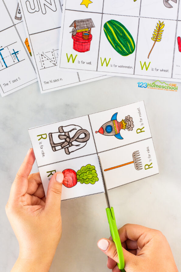 Printable ABC Alphabet Books with Pictures pdf FREE download