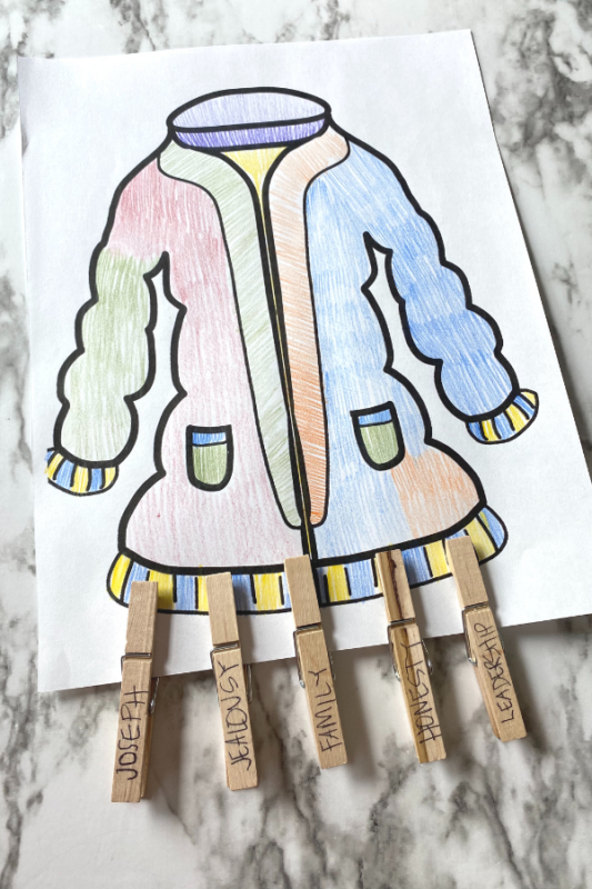 Joseph sunday school craft