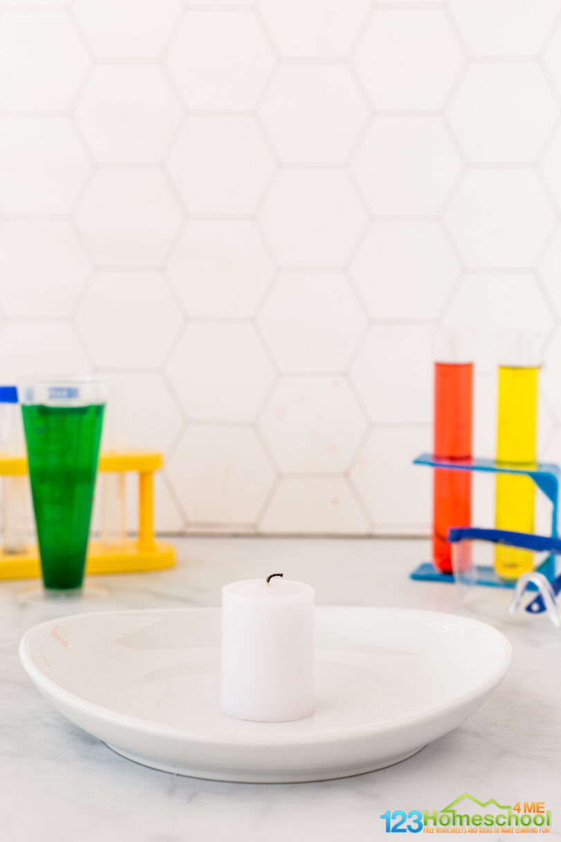  Burning Candle In Rising Water Experiment W FREE Worksheet